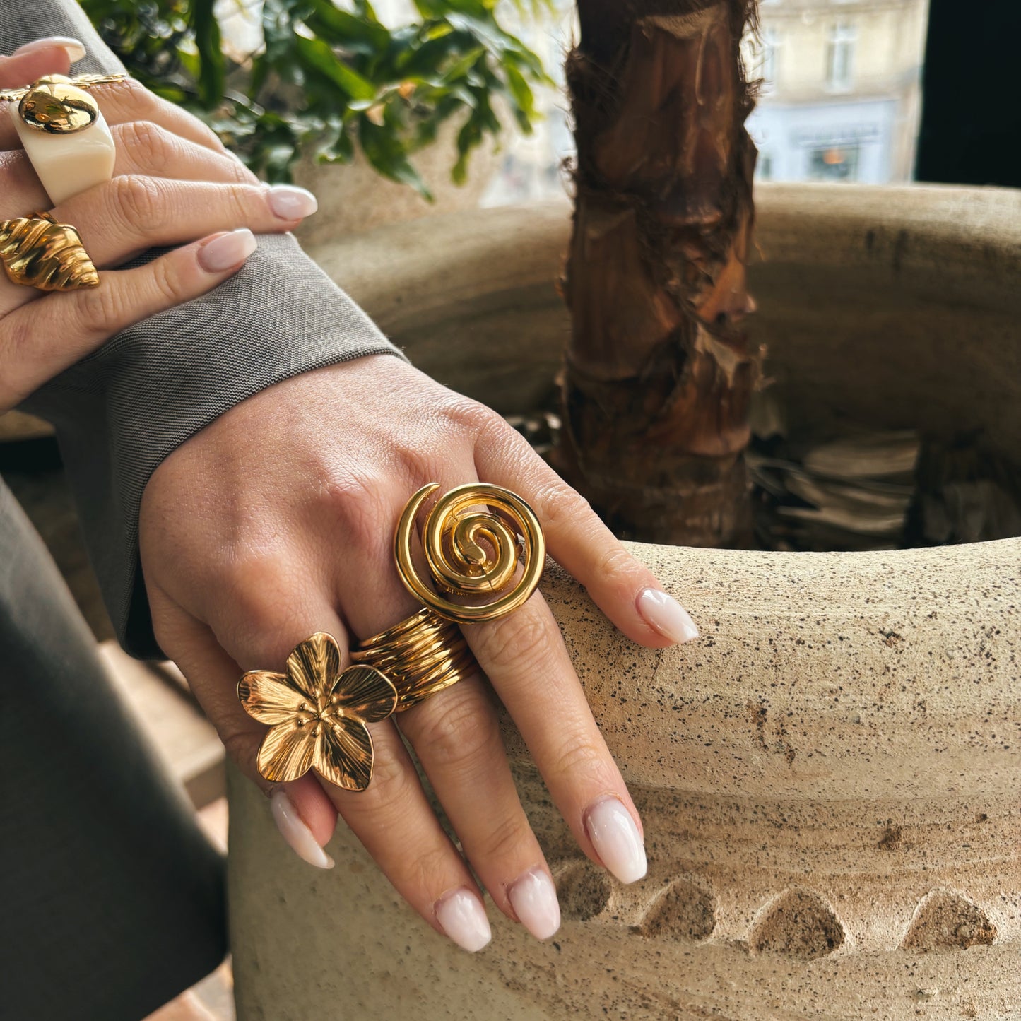 Bague CLEO DORÉ