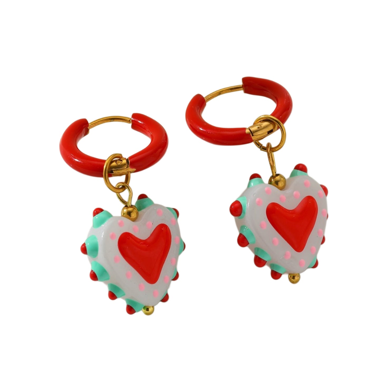 Boucles d’oreilles OLÉ ROUGE