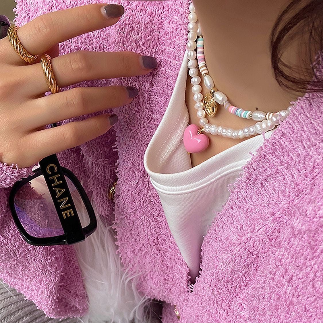 Collier HEART GIRLS