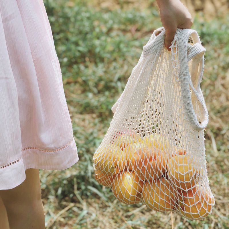 TOTE BAG CROCHET BEIGE