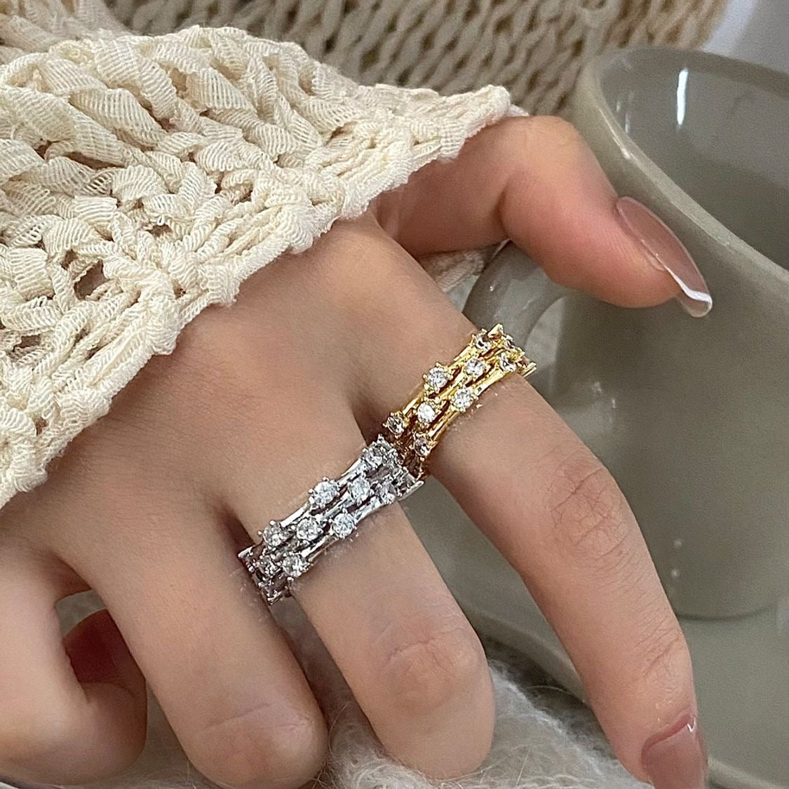 Bague CAROLINE ARGENTÉ