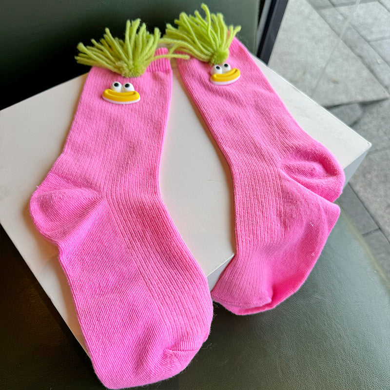 Chaussettes FUN GIRLS PINK