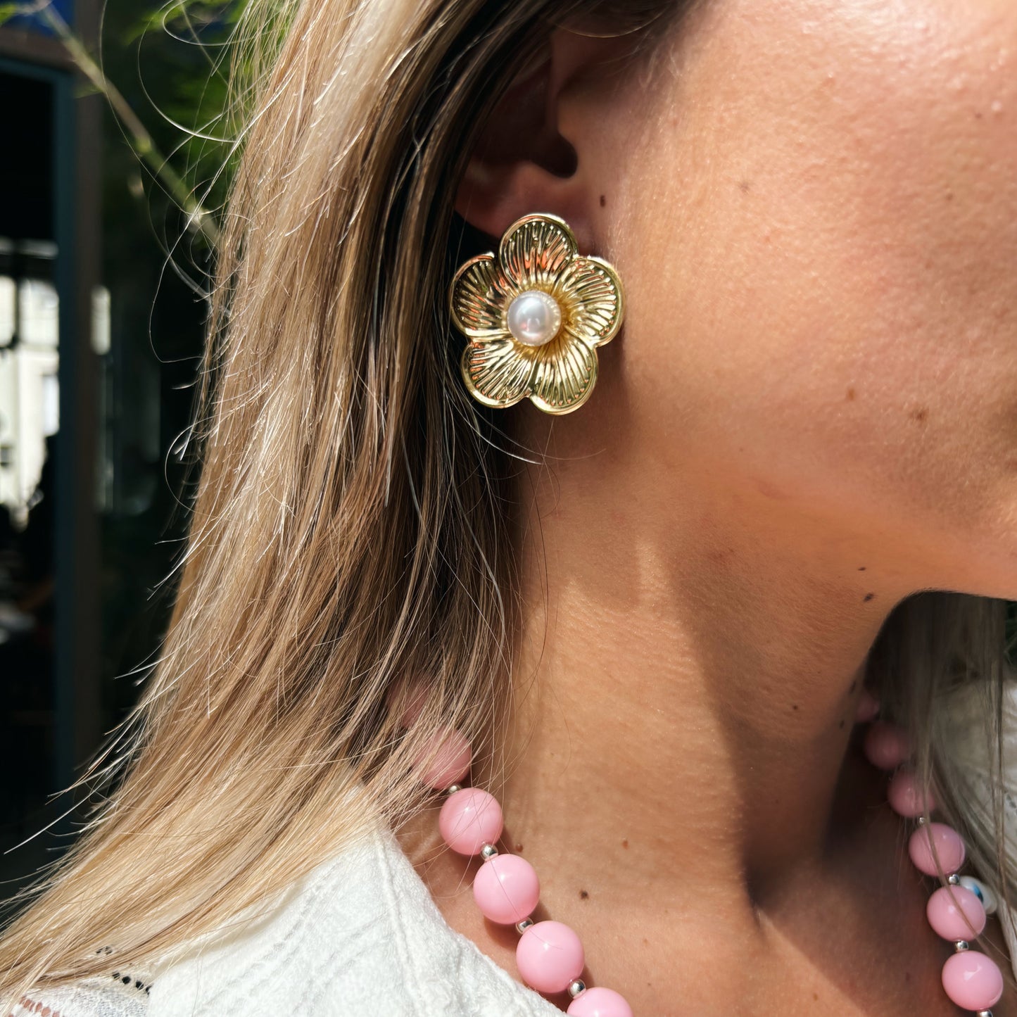 Boucles d’oreilles FLEUR