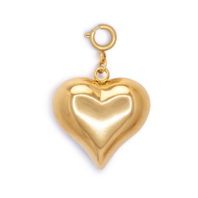 CHARMS BIG HEART DORÉ