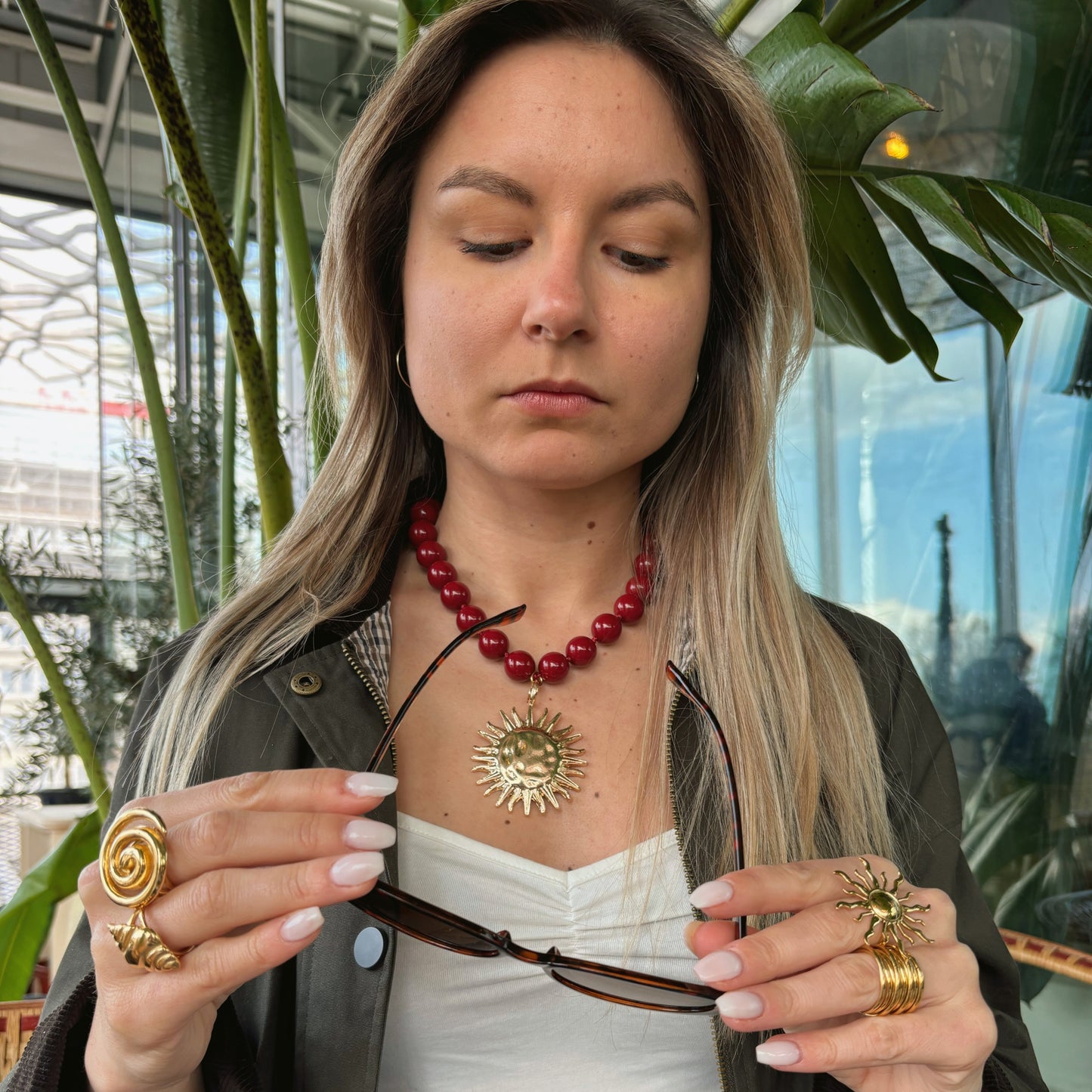 Collier BIG SUN