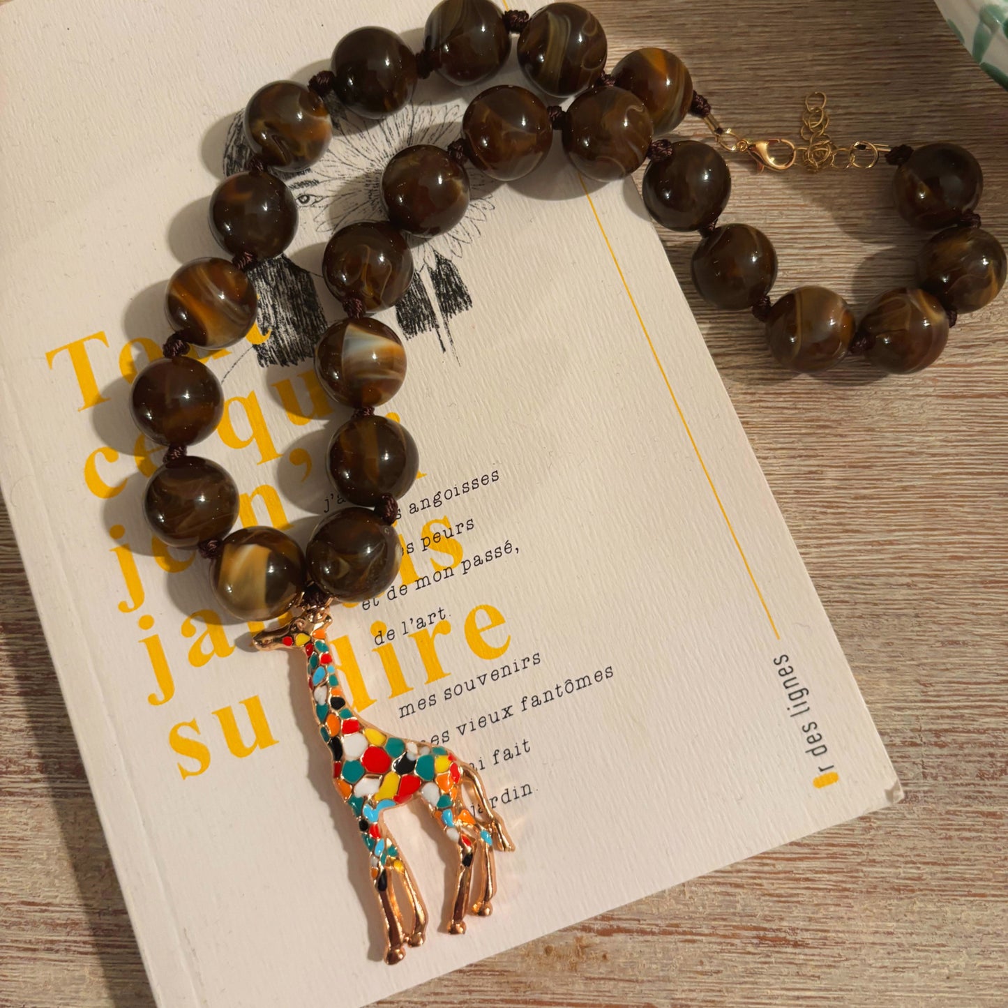 Collier CRÉATION SAFARI 🦒