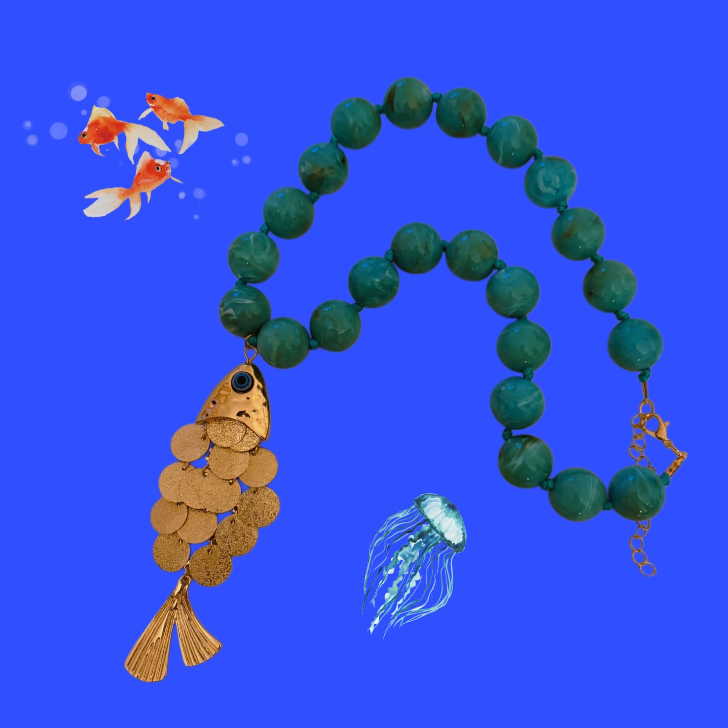 Collier CRÉATION LAGON 🐚