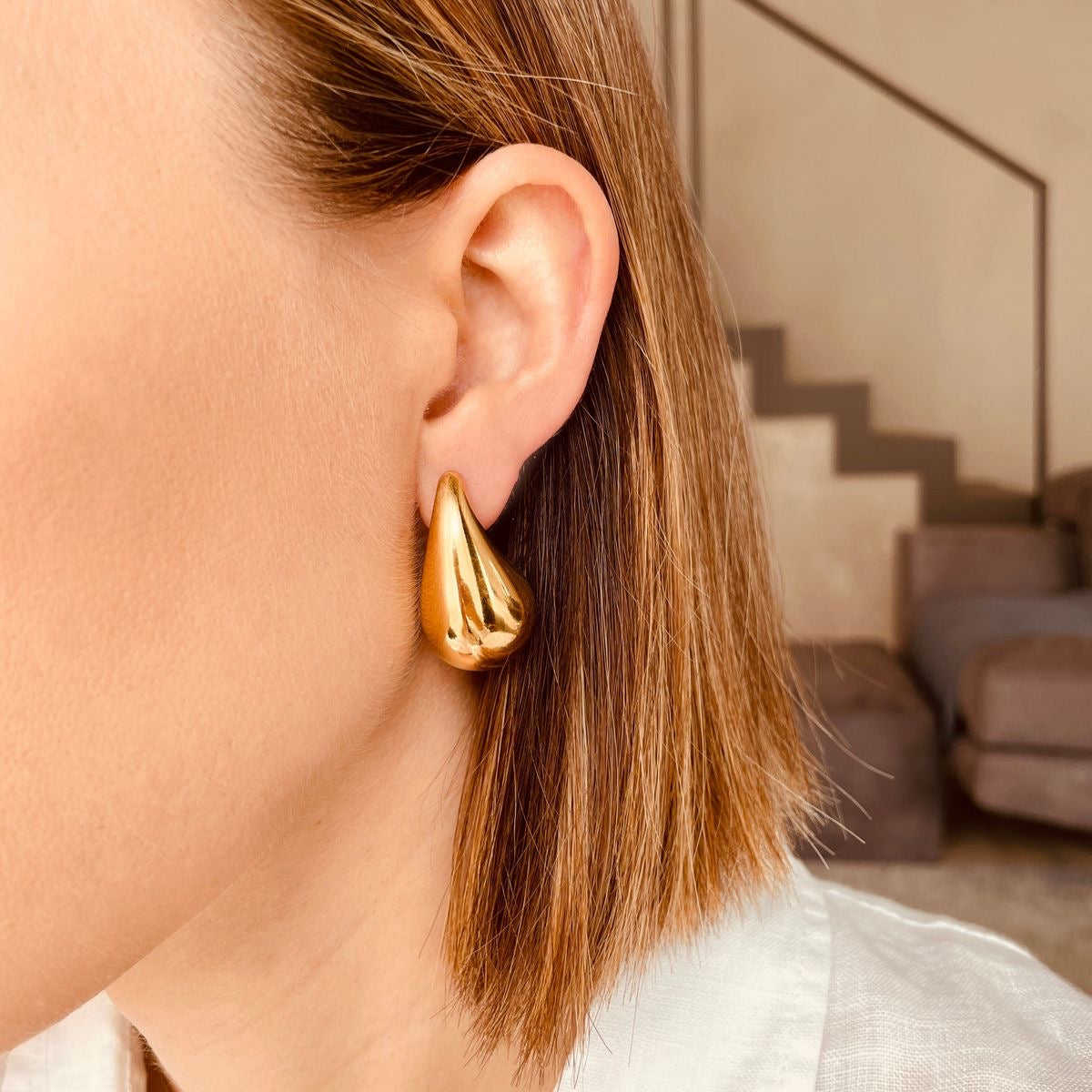 Boucles d’oreilles BIG GOUTTE 💧
