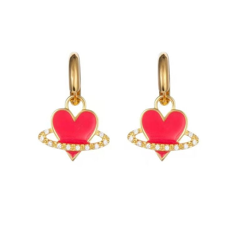Boucles d’oreilles AMOUR