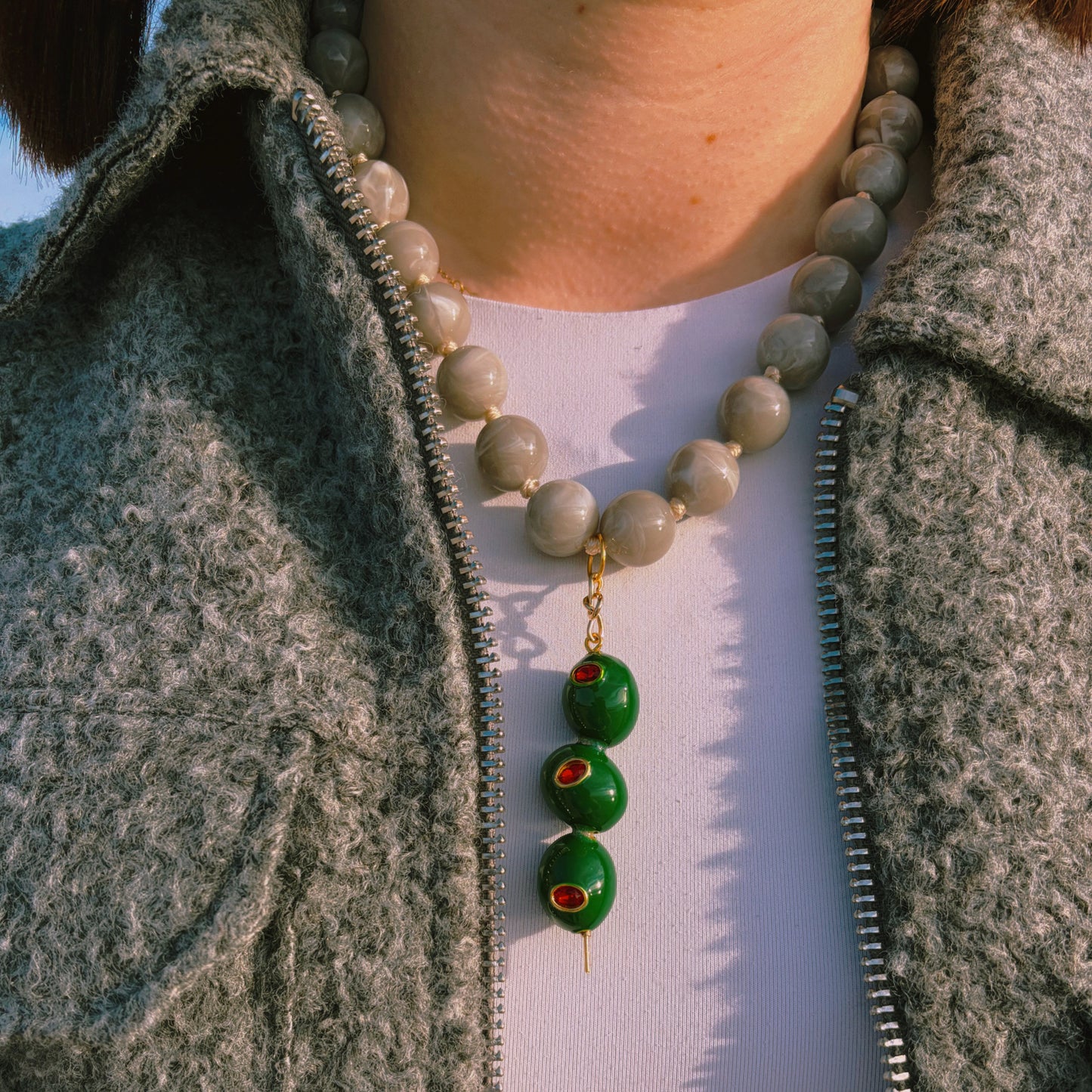 Collier CRÉATION OLIVE 🫒