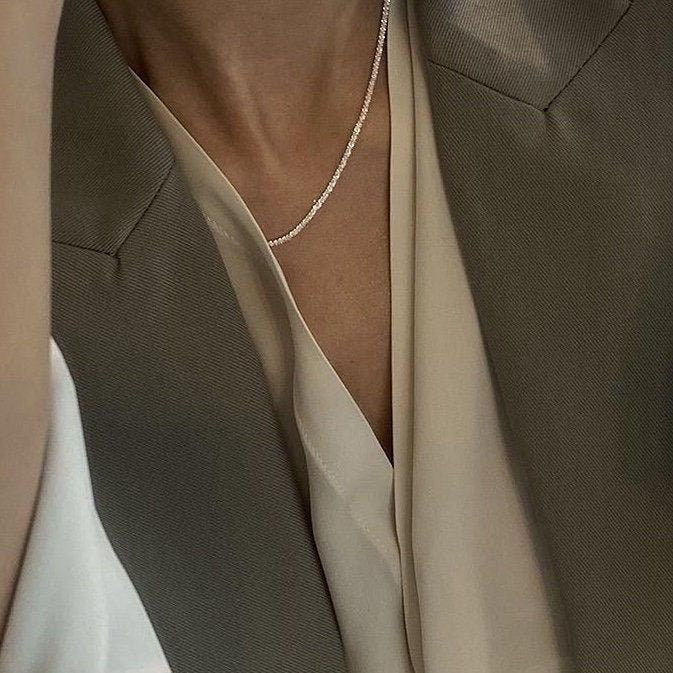 Collier TORSADE ARGENTÉ