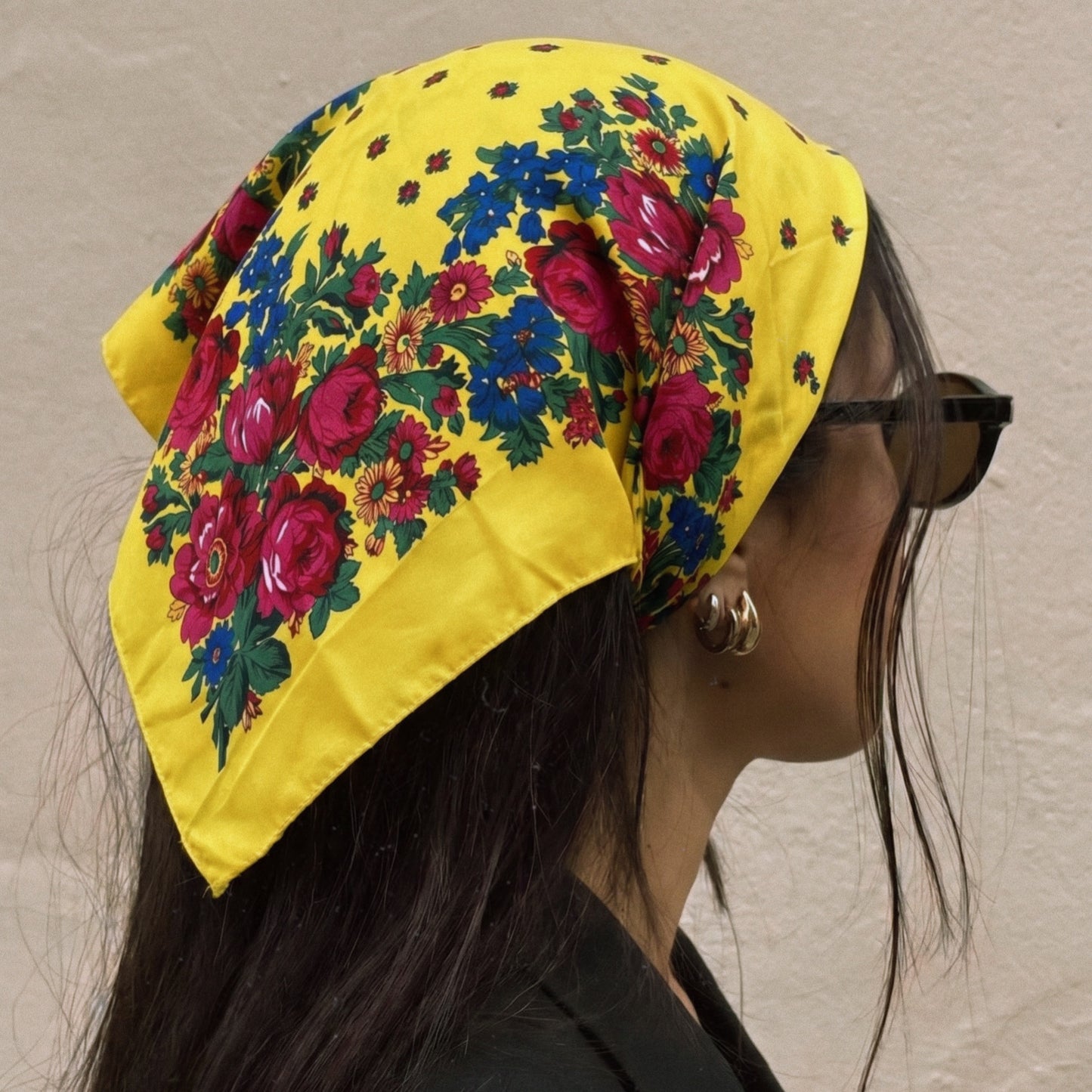 FOULARD LE NIL YELLOW