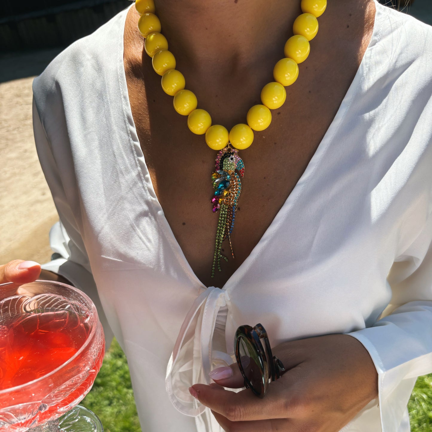 Collier CRÉATION DRÔLE D’OISEAU