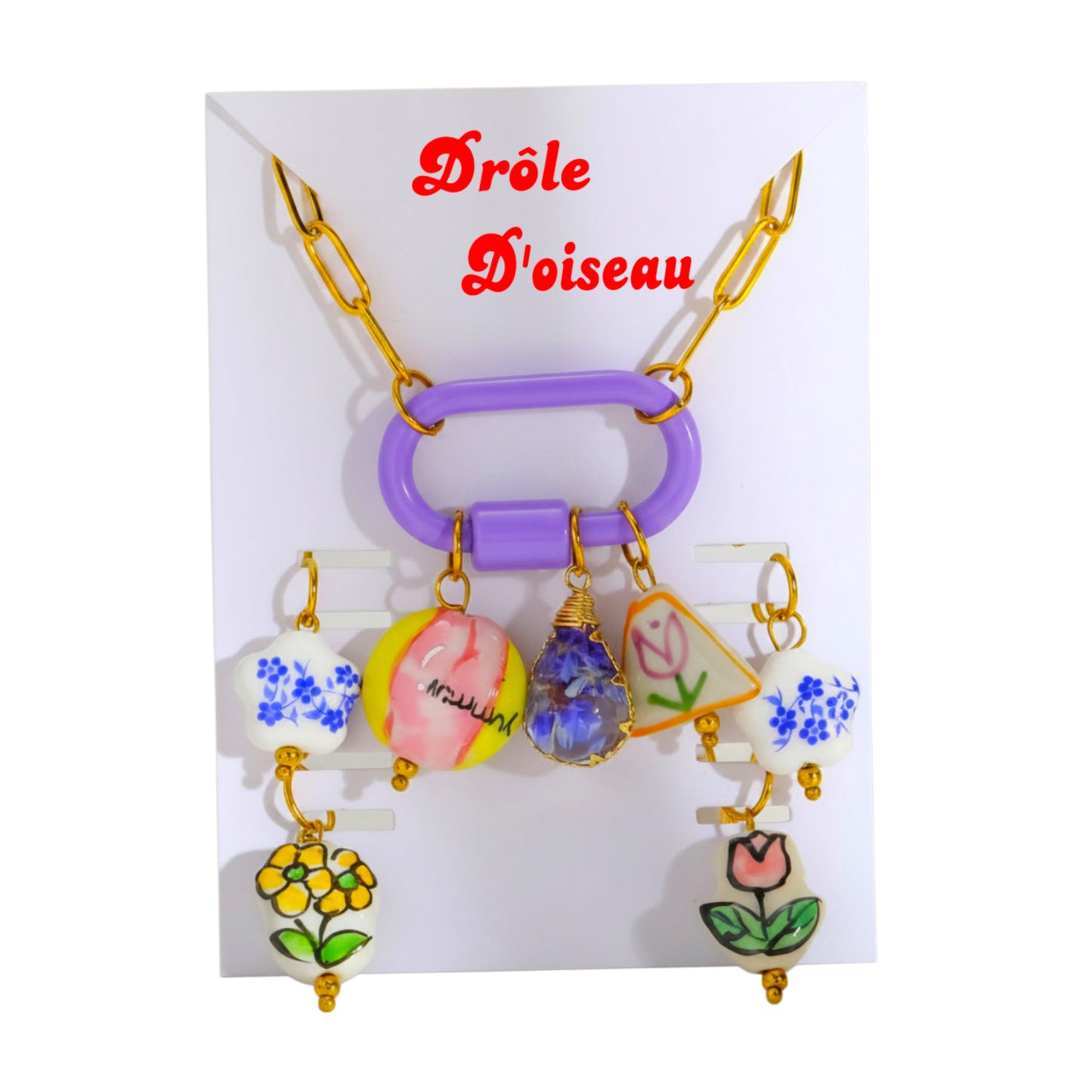 Collier DYE LAVANDE