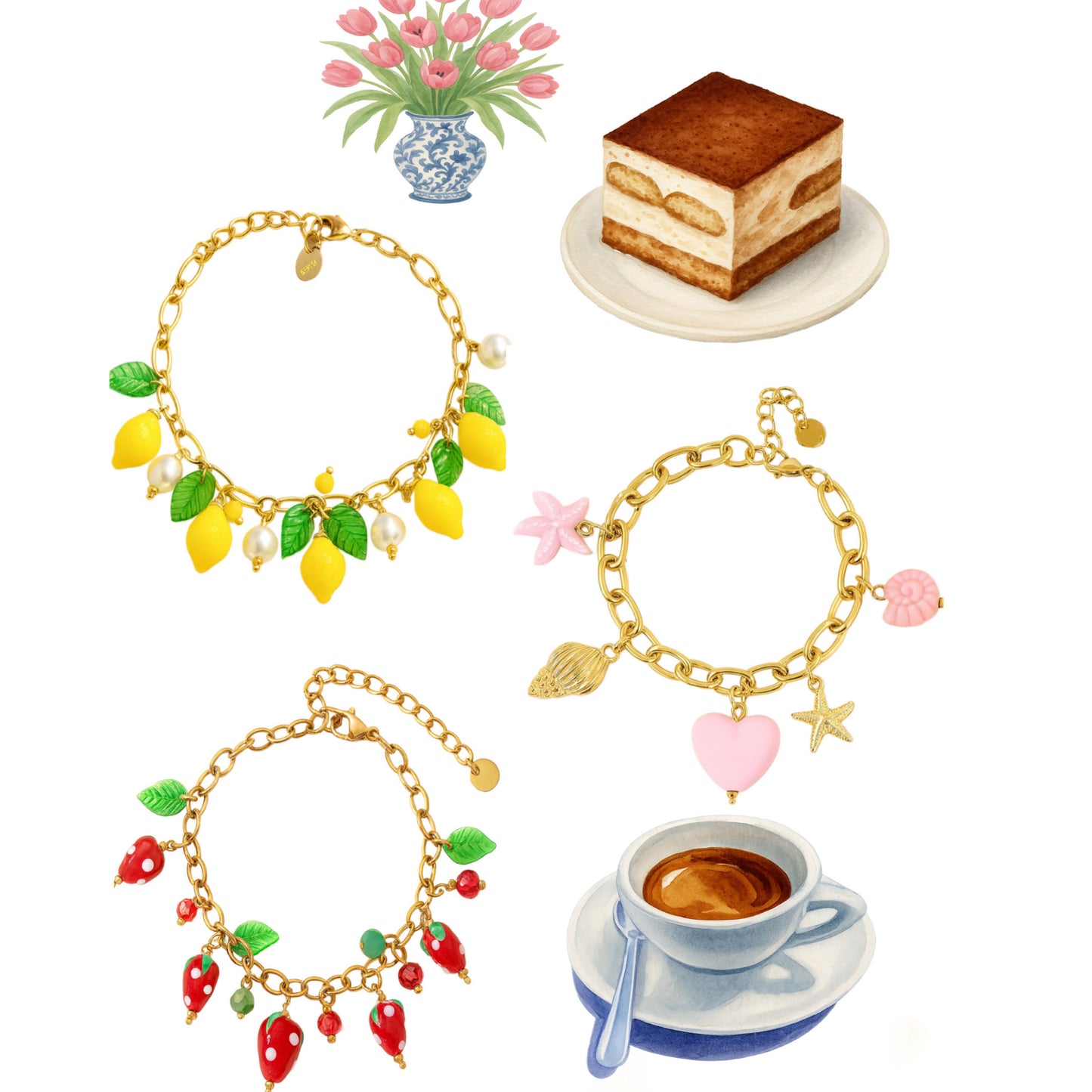 Bracelet BRELOQUE FRAISIER