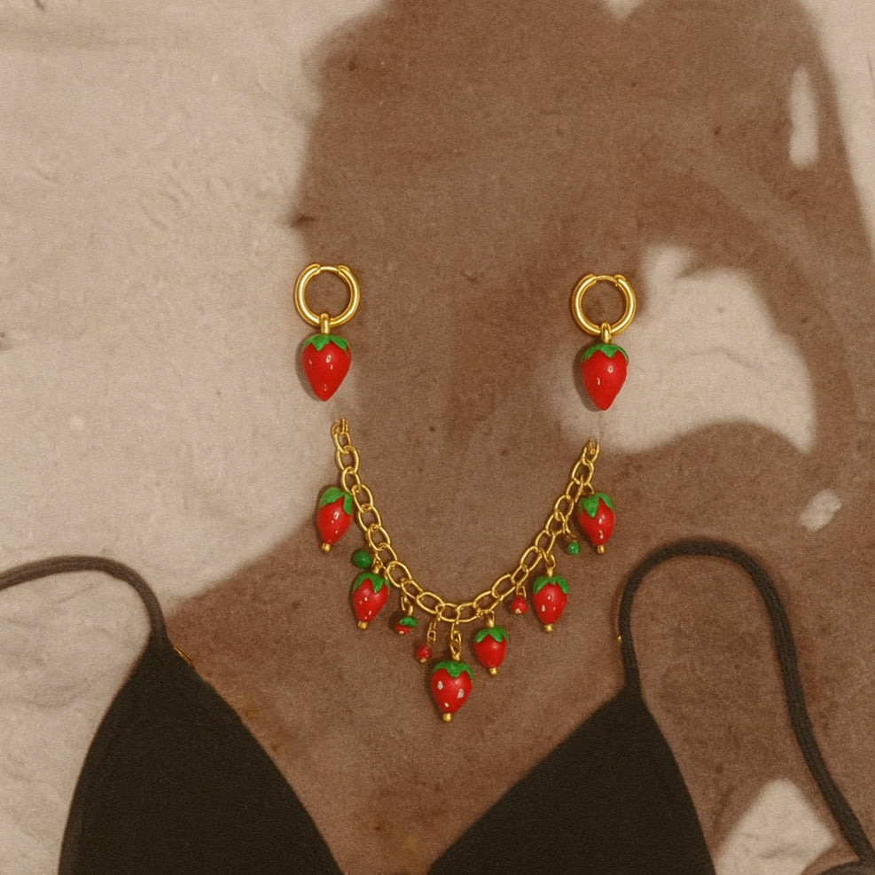 Boucles d’oreilles FRAISIER