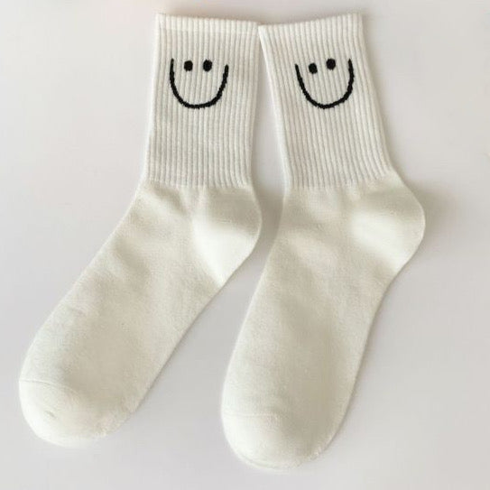 Chaussettes SMILE brodé