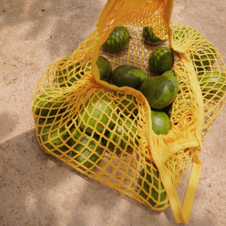 TOTE BAG CROCHET YELLOW
