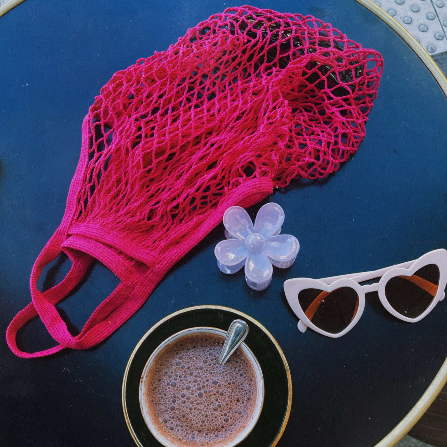 LUNETTE DE SOLEIL HEART BEIGE