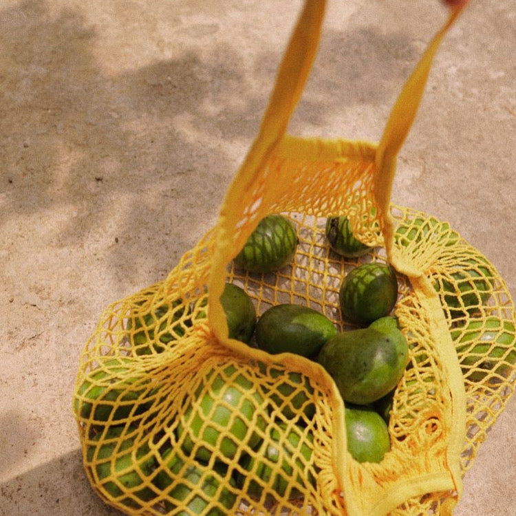 TOTE BAG CROCHET YELLOW