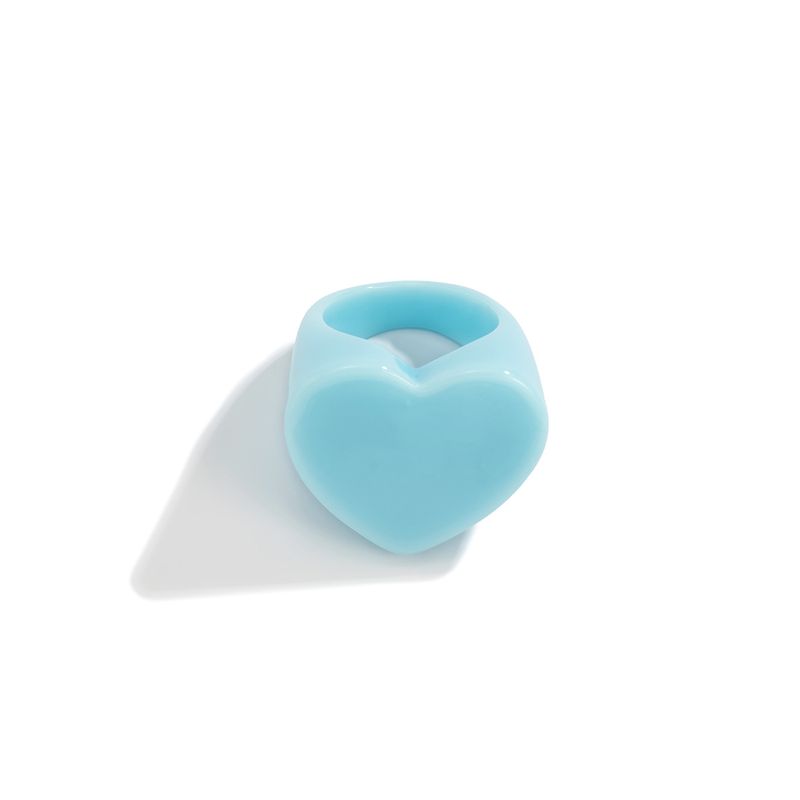 Bague COEUR BLEUE