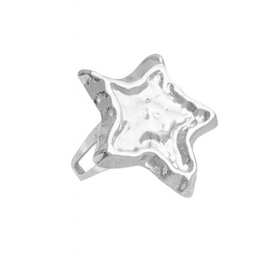 Bague STAR ARGENTÉ
