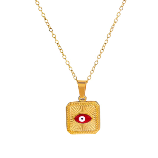 Collier KARMA RED