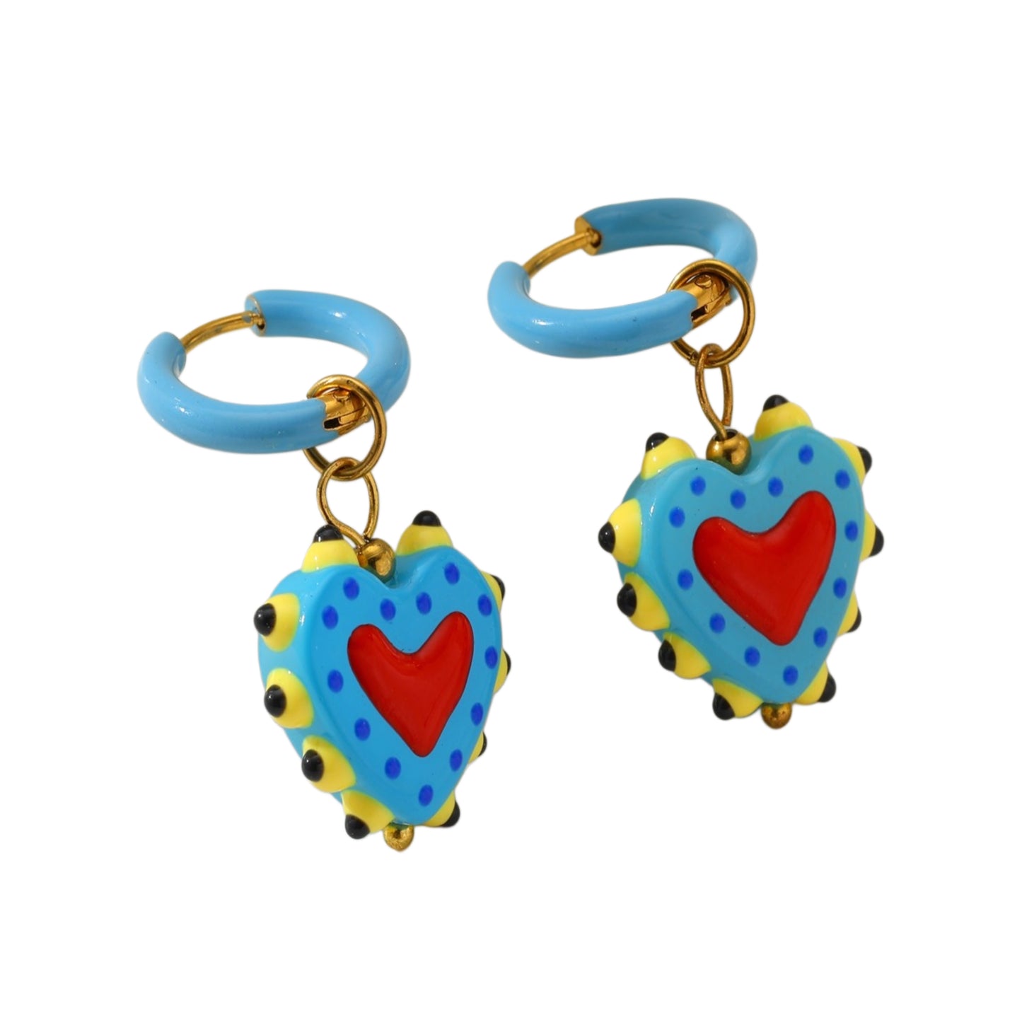 Boucles d’oreilles OLÉ BLEUE