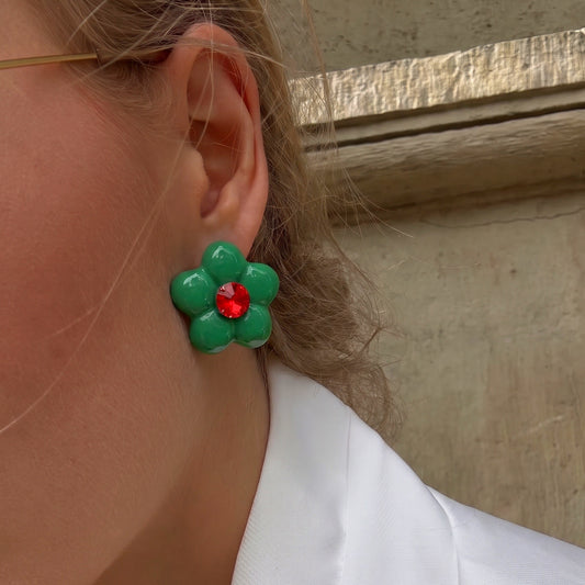Boucles d’oreilles LILI AU SOLEIL ROSE