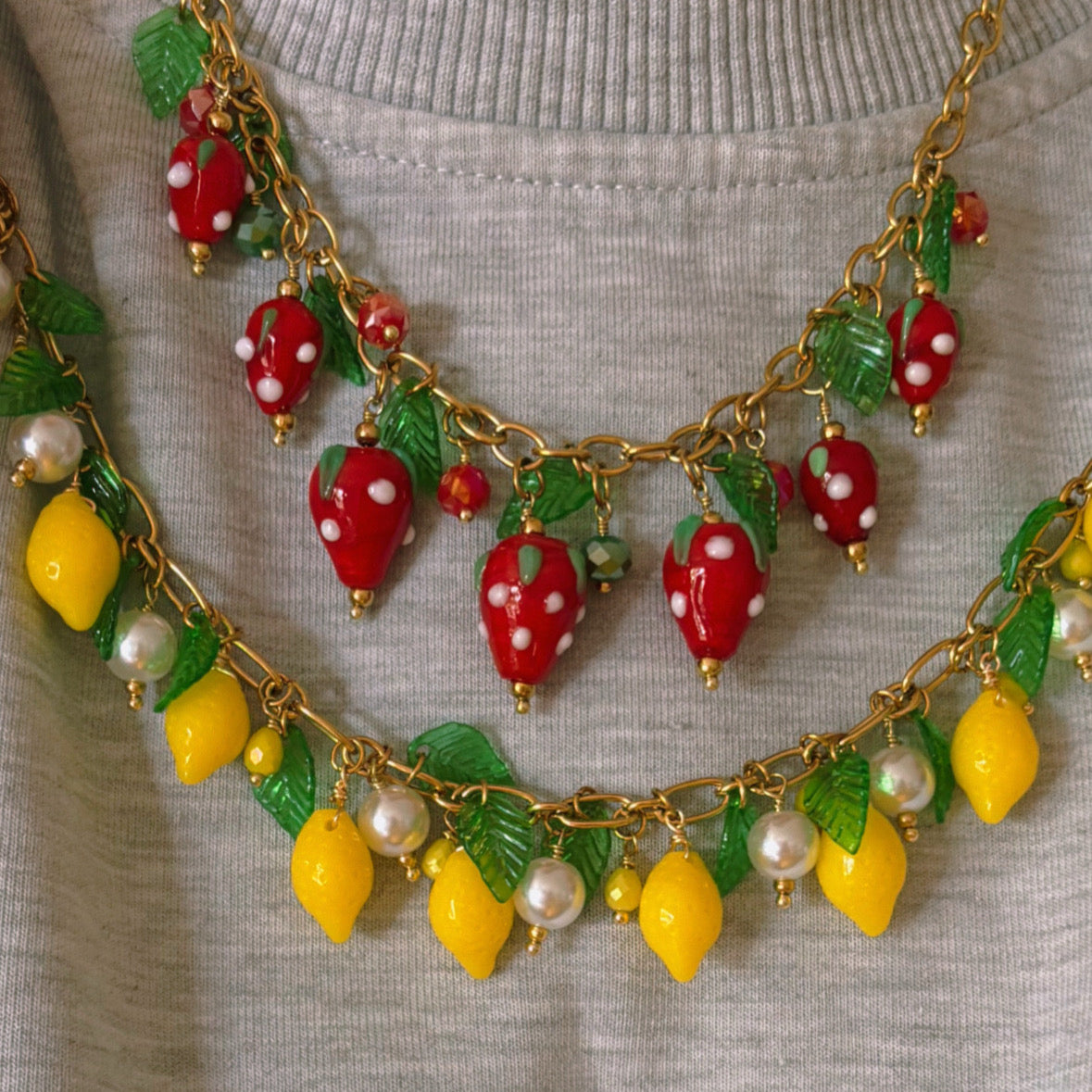 Collier CITRONNADE
