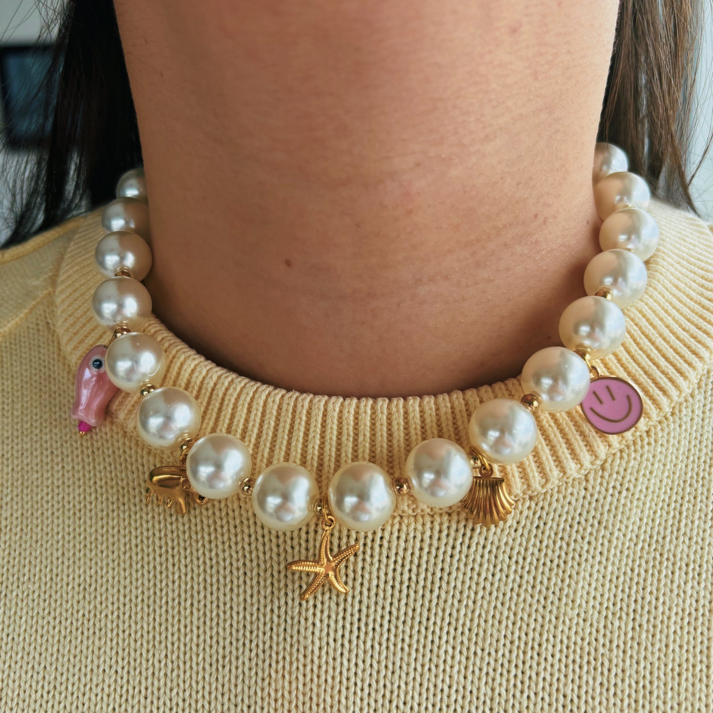 Collier CRÉATION SUMMER PINK