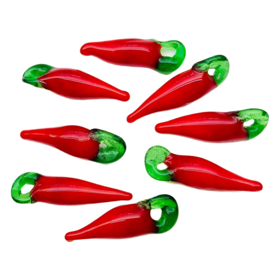 CHARMS PIMENT EN VERRE 🌶️