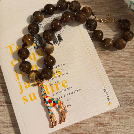 Collier CRÉATION SAFARI 🦒