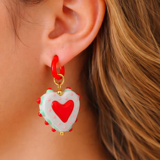 Boucles d’oreilles OLÉ ROUGE