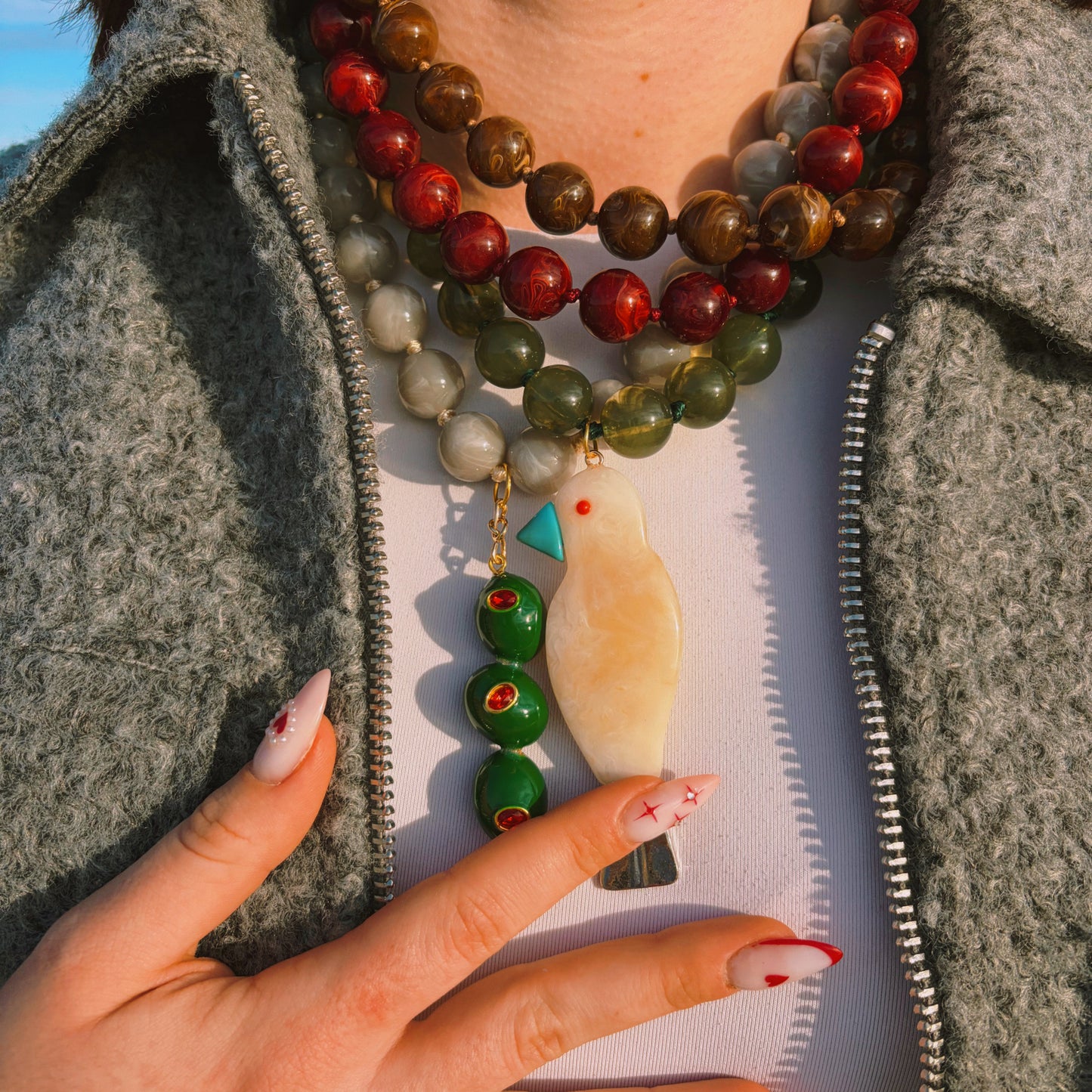 Collier CRÉATION OLIVE 🫒