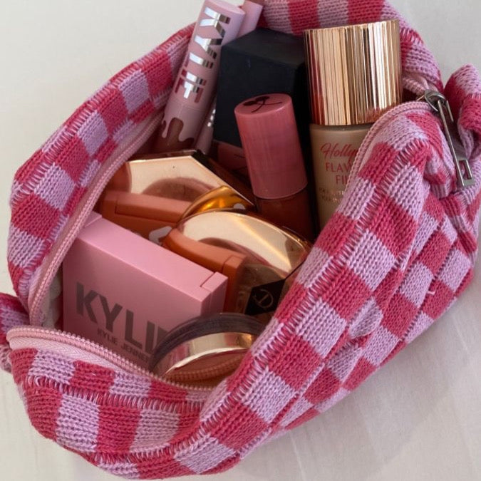Trousse de maquillage,Sacs de courses en filet, 20 couleurs, sac Portable  en filet, sac de rangement - Nude Pink 19-L-25x35x38cm - Cdiscount  Bagagerie - Maroquinerie