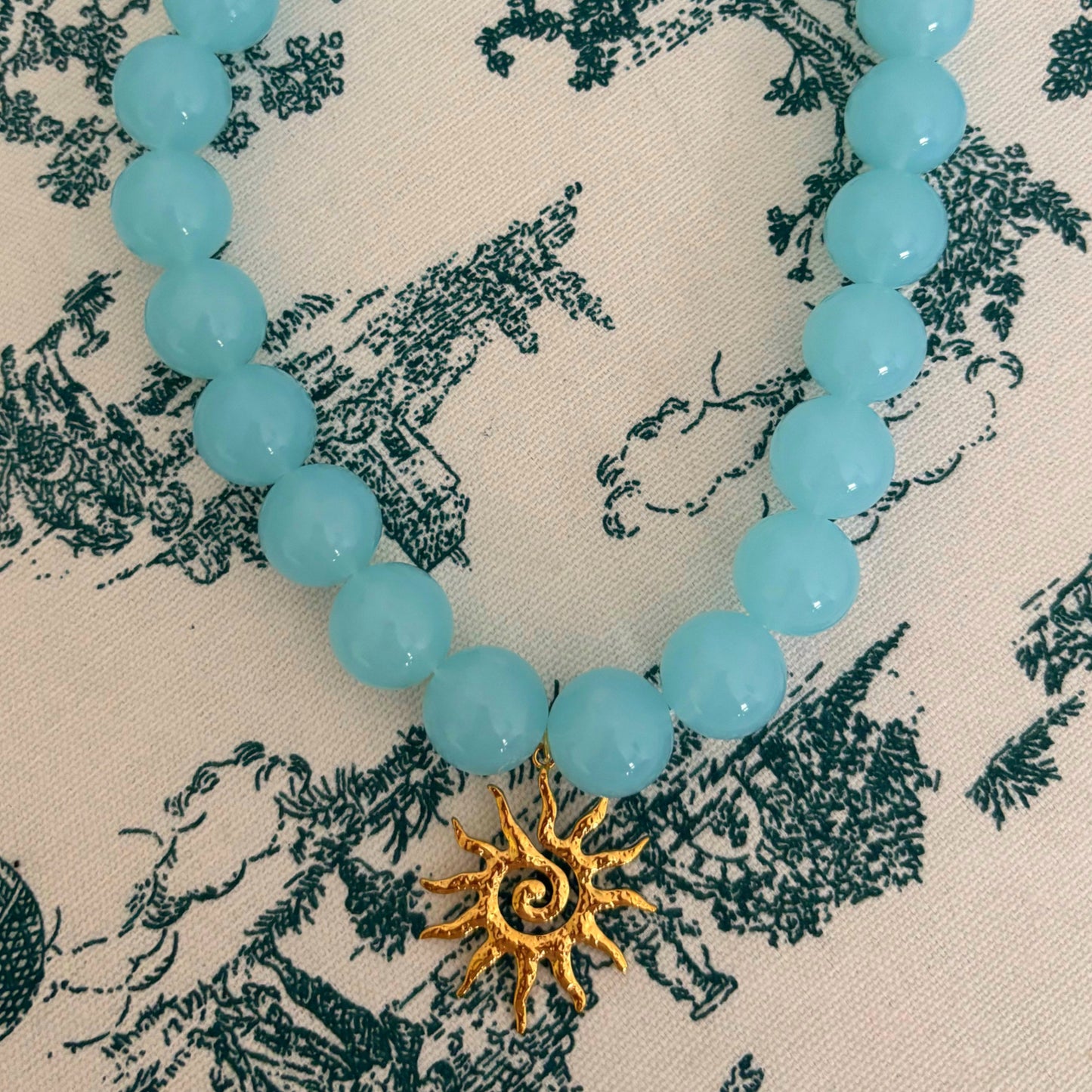 Collier CIEL BLEU