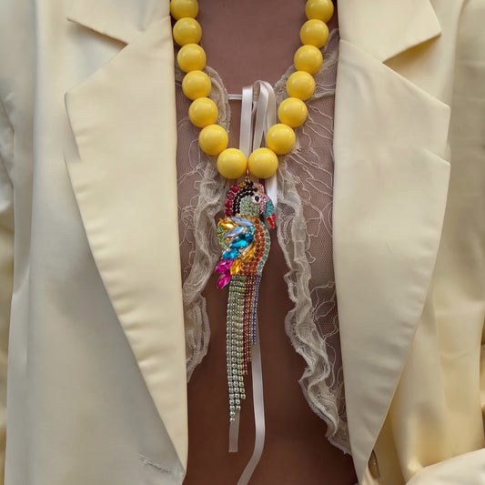 Collier CRÉATION DRÔLE D’OISEAU