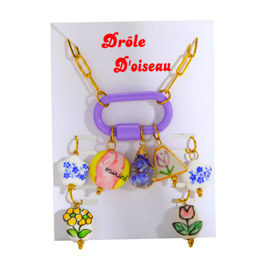 Collier DYE LAVANDE