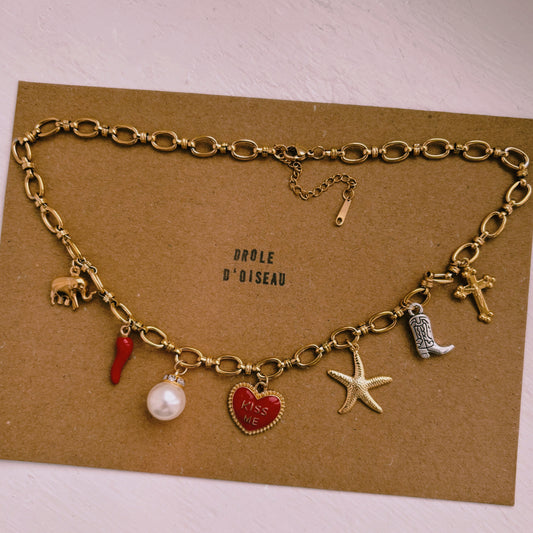 Collier CRÉATION KISS ME