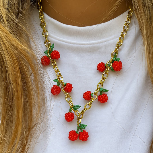 Collier CERISIERS EN FLEURS