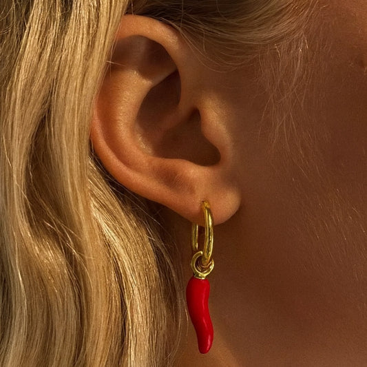 Boucles d’oreilles PIMENT